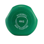 Body Sculpture Neoprene Dumbbell BW 131 4 KG zöld edzőfelszerelés BW1314KG