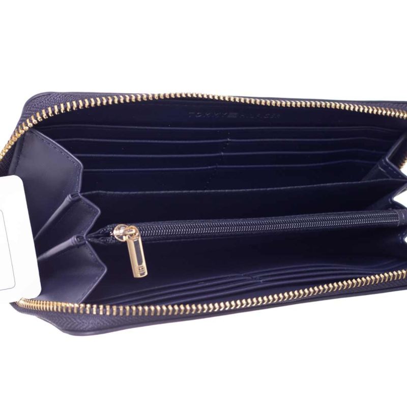 Tommy Hilfiger Iconic GP Wallet Keyfob Women's Wallet with Keychain Gift - AW0AW14004-DW6 uniwersalny pénztárca