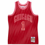 Mitchell & Ness NBA Jersey Swingman Monochrome Chicago Bulls Derrick Rose - TFSM1280-CBU08DRSRED1 kosárlabda mez