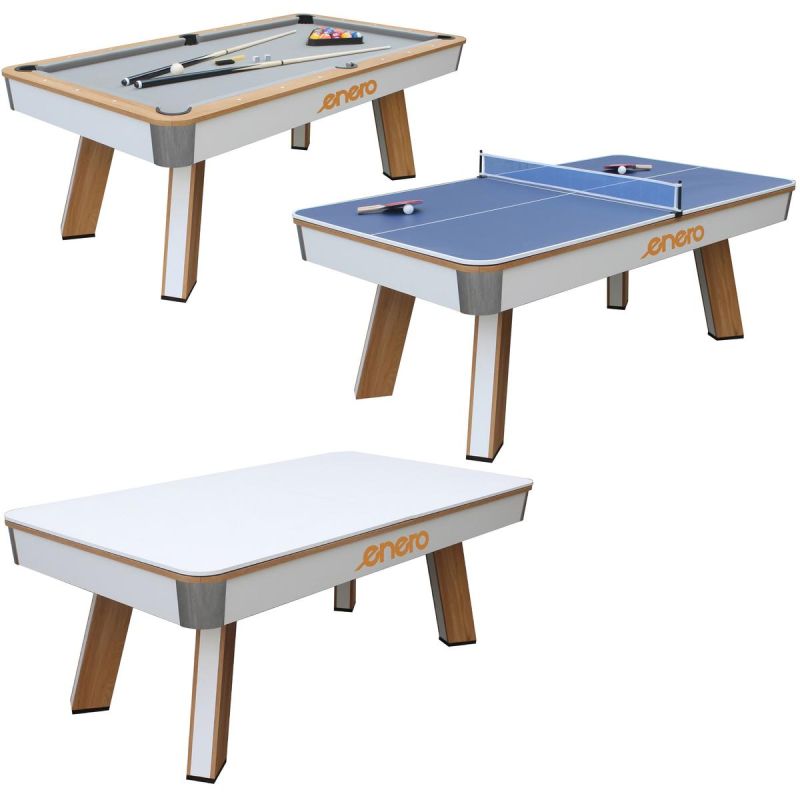 Enero 3-in-1 MULTIGIER TABLE BILLIARDS TABLE TENNIS DINING TABLE UNIVERSAL 213.4x111.8x81.2CM tables