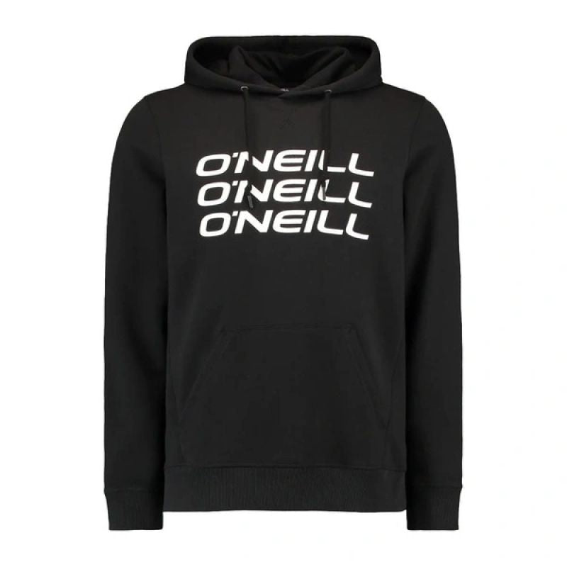 O'Neill men's sweatshirt with kangaroo pocket, Triple black, fashionable fekete pulóver