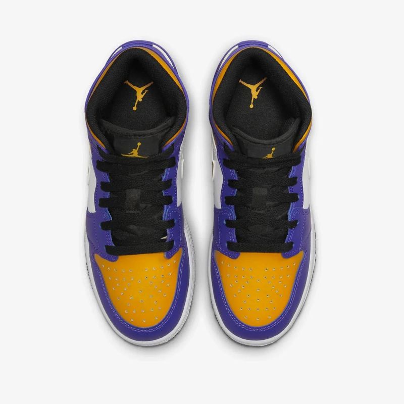 AIR Jordan LA Lakers 1 MID (GS) - cipő