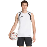 Adidas Men’s Tiro 26 Competition Sleeveless Jersey, white, fehér férfi póló KA7614