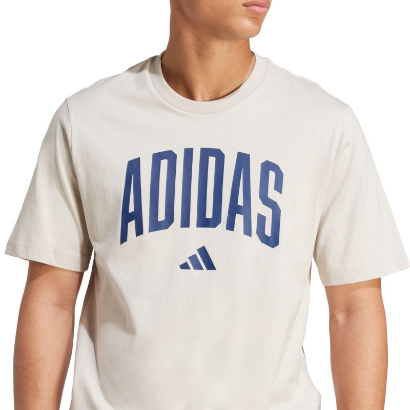 adidas Men's Collegiate Lineage T-shirt beige JM6415 General