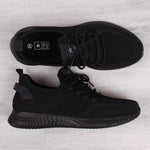 Inny NEWS M EVE266A black textile sports Utcai cipő