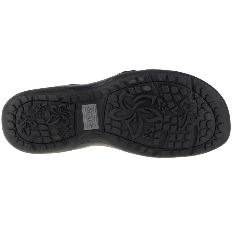 Skechers Reggae Slim Simply Stretch Sandals 163023-BLK Black 36 Cipő