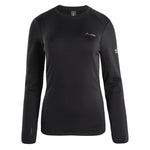 Elbrus Nadim Polartec Sweatshirt W fekete pulóver