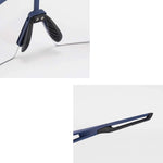 Rockbros 10174 UV400 Cycling Glasses - Blue niebieski glasses, training equipment