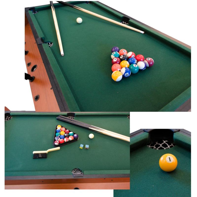 Enero 3-in-1 ROTARY GAME TABLE, BILLIARDS, TABLE FOOTBALL, AIR HOOK-UP .5CM kiegészítő GSP-1050607