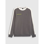 Men's sweatshirt without zipper, without hood, 4F 4FRAW25TSWSM2457-23S pulóver