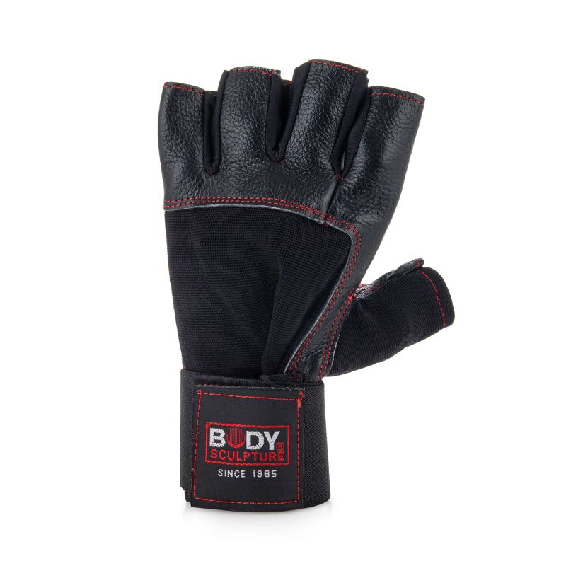 Body Sculpture Weightlifting Gloves BW 95 fekete kesztyű BW95S