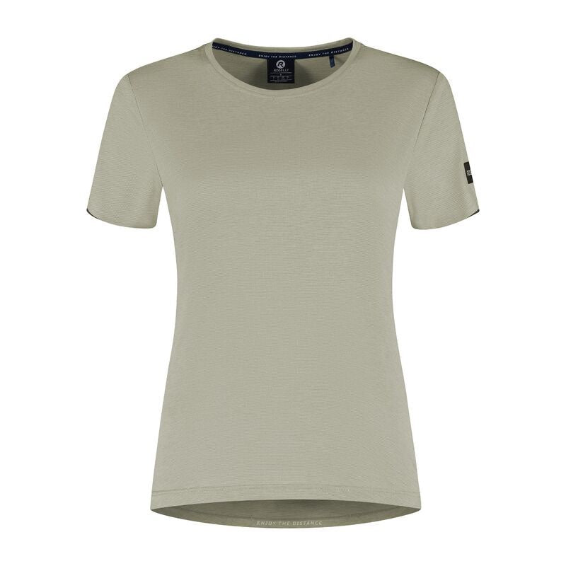 Rogelli d/b DISTANCE women's t-shirt sand póló