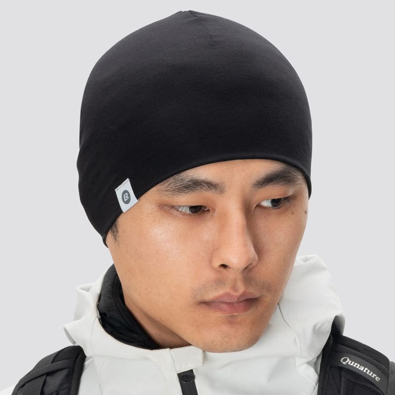 Rockbros Tencel + Wool Hat, One Size, Black fekete hats