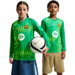 Nike FC Barcelona Stadium Goalkeeper 2026/27 Kids' Jersey Green zöld kapusmez II3610324