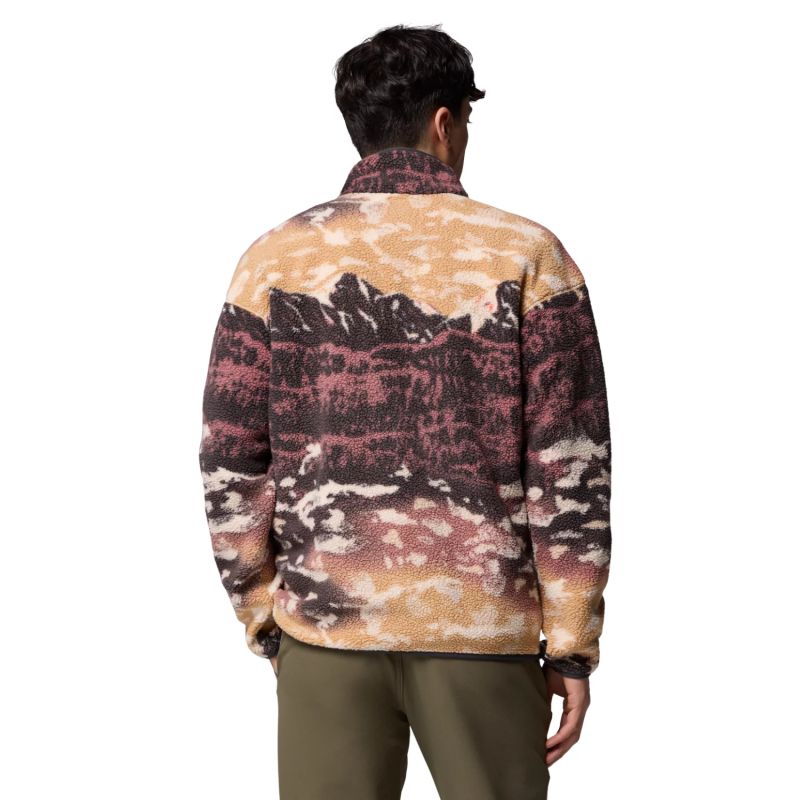 Columbia Helvetia II Printed Half Snap Fleece 2098461225 Brown L Kiegészítő