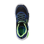 Skechers FLEX-GLOW Navy Blue Kids' Sports Shoes (90542L-BBLM) Cipő