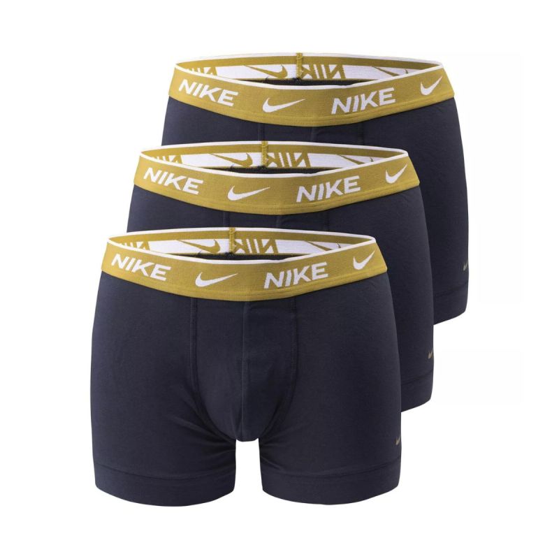 Men's Nike Trunk 3PK Boxer Briefs Set of 3 Pairs Black - 0000KE1008-HX0 fekete alsónemű