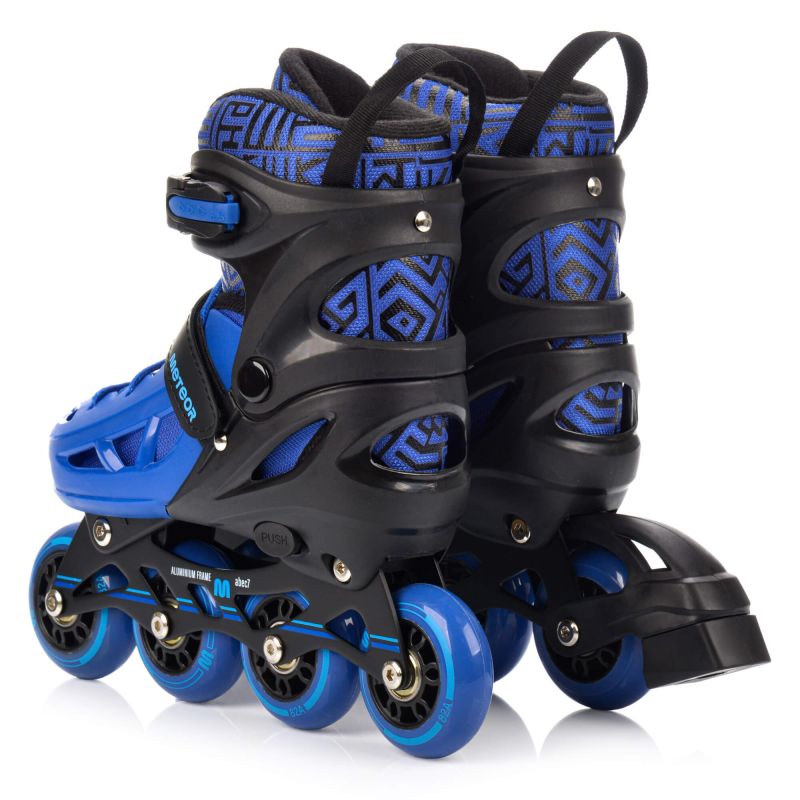 Meteor S 30-33 Loky Roller Skates Black/Blue