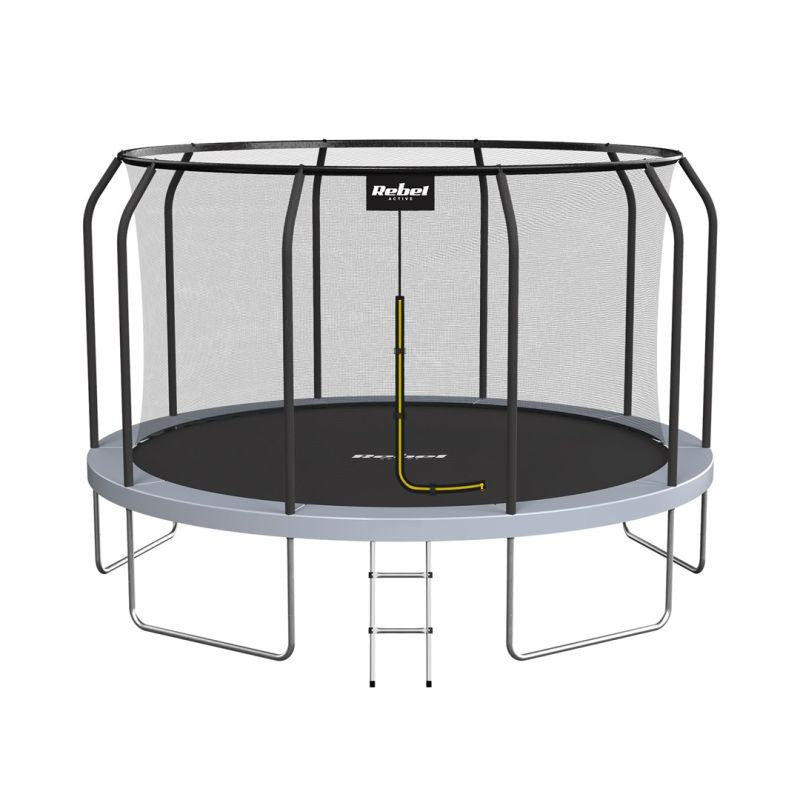 Rebel Active Trampoline Pro 12ft/366cm, Net, Ladder sportfelszerelés RBA-8003
