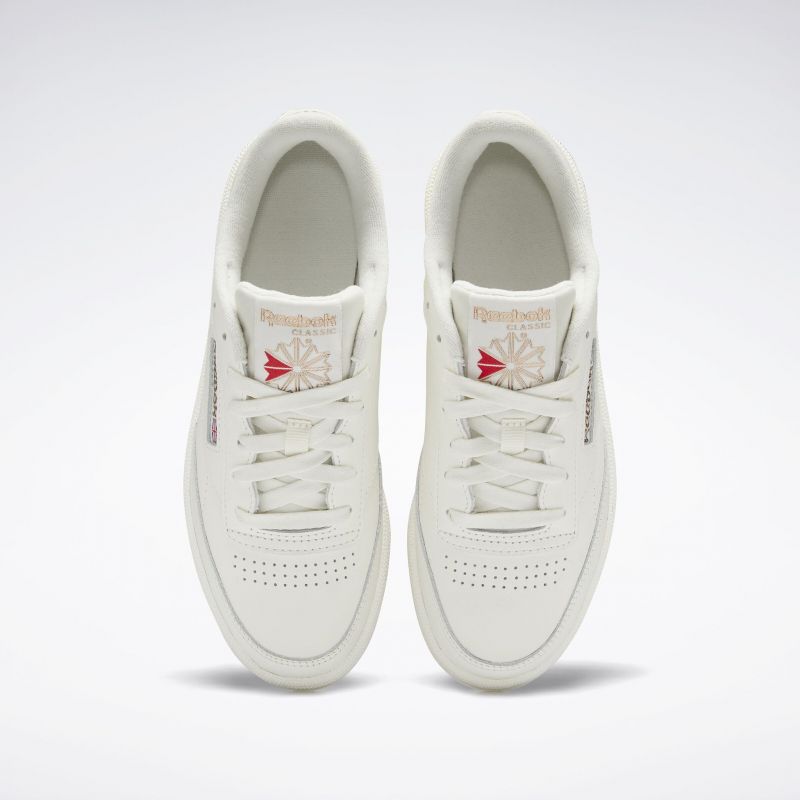 Reebok Club C 85 Vintage W Chalk Alabaster W 100025379 Shoes Cipő