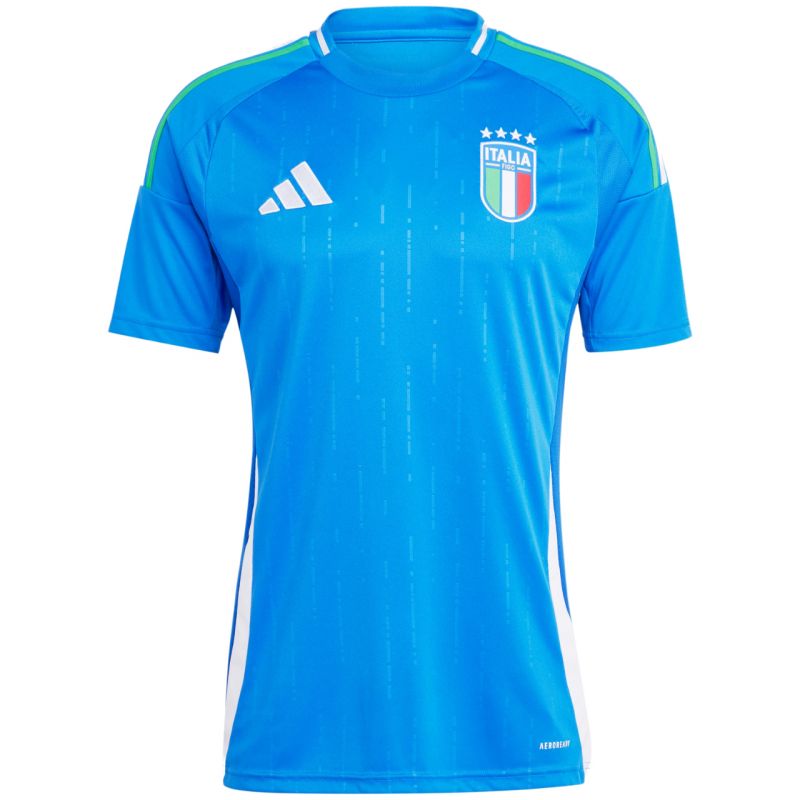 adidas Italy 24 Home men's t-shirt blue IN0657 Ruházat