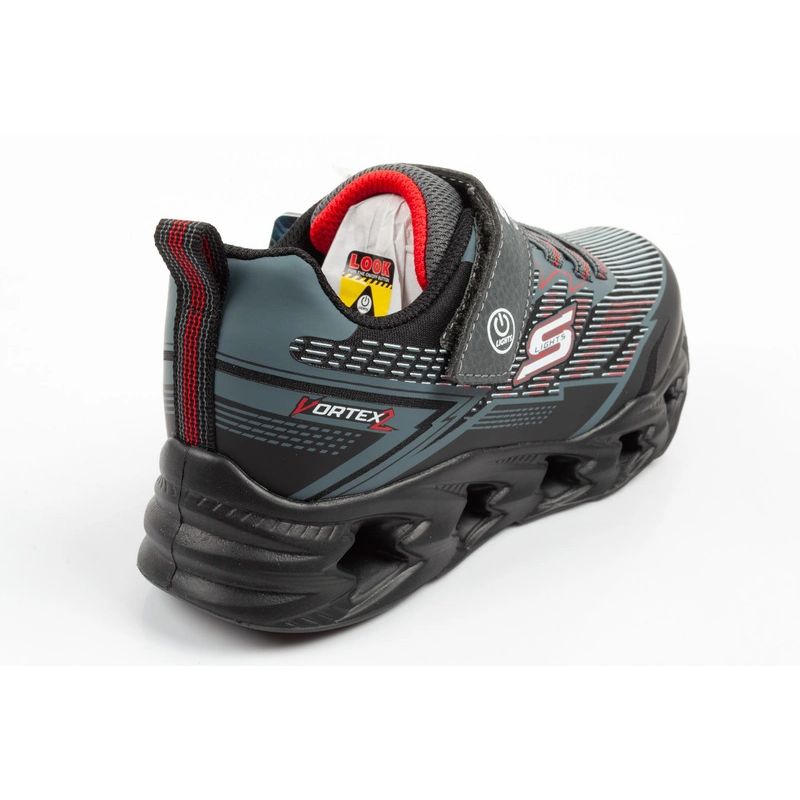 Skechers Veltrox 2.0 LED Children's Sports for Boys with Velcro utcai cipő 400605L/BKCC