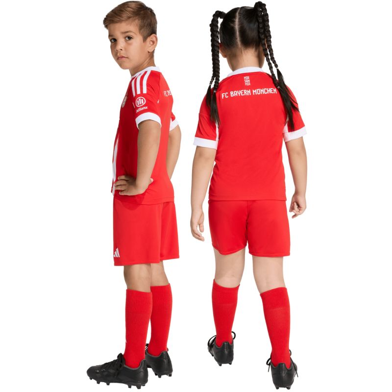 adidas FC Bayern 25/26 Home red JN8510 kids' sports set