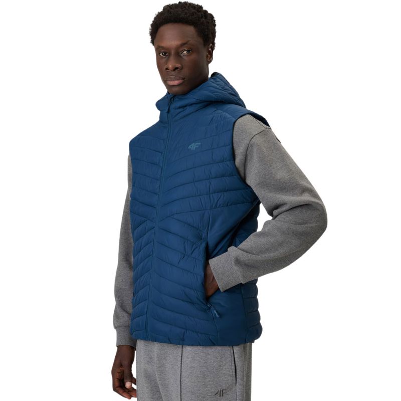Men's vest 4F M344 navy 4FWSS26TVJAM344 31S kék clothing