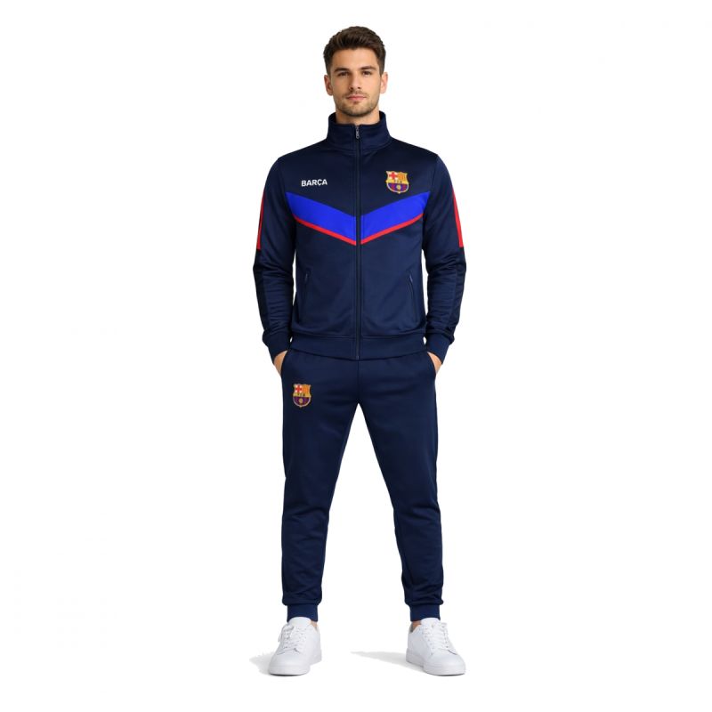 FC Barcelona Men's Tracksuit Chandal Barca Iconic 5002CHIC melegítő