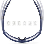Rockbros Photochromic UV400 Cycling Glasses - Blue kék glasses, training equipment