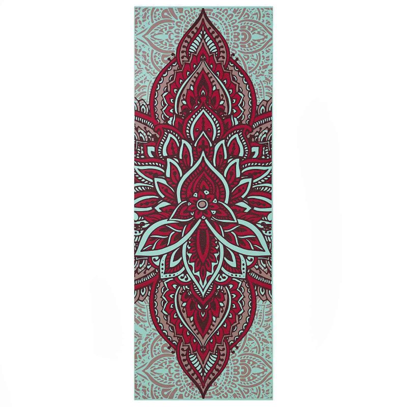 Gaiam Ara Rouge Double-Sided Yoga Mat 6 mm 63368 Edzőfelszerelés