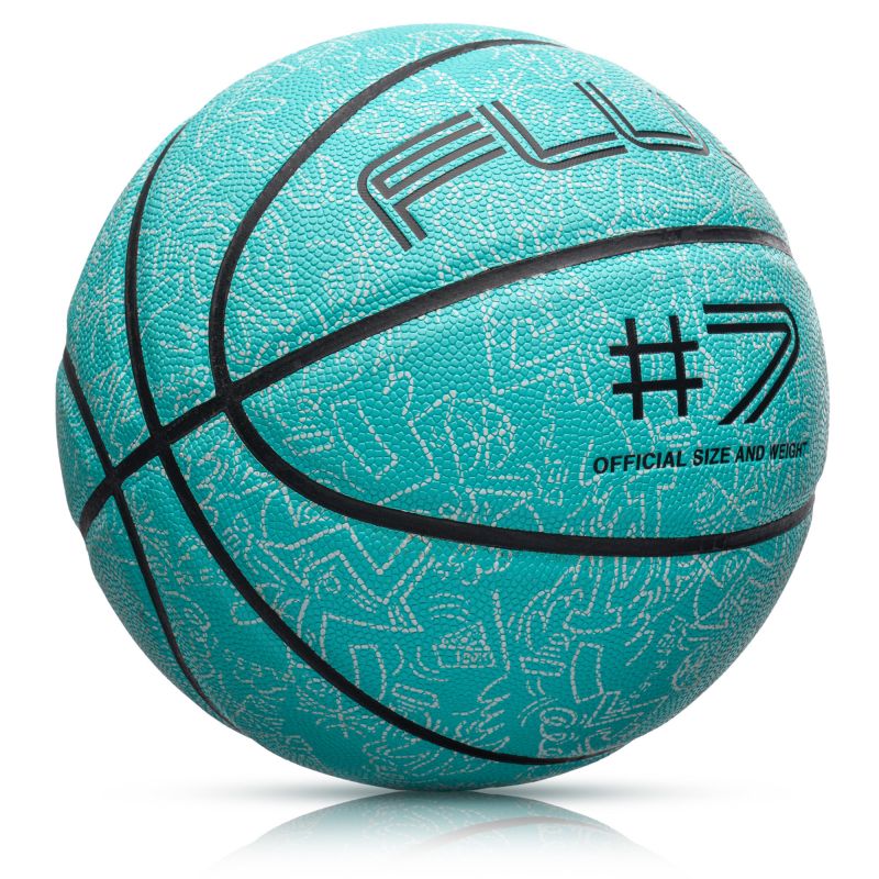Meteor Fluo 7 Basketball uniw labda