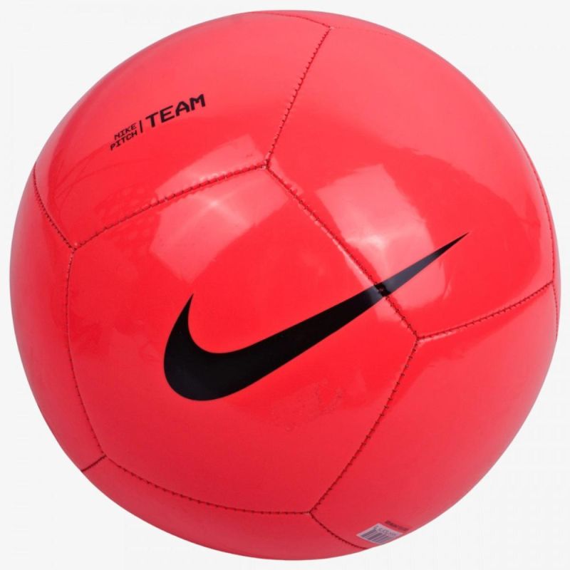 Nike Pitch Bright Crimson/Black S.5 fekete futball labda