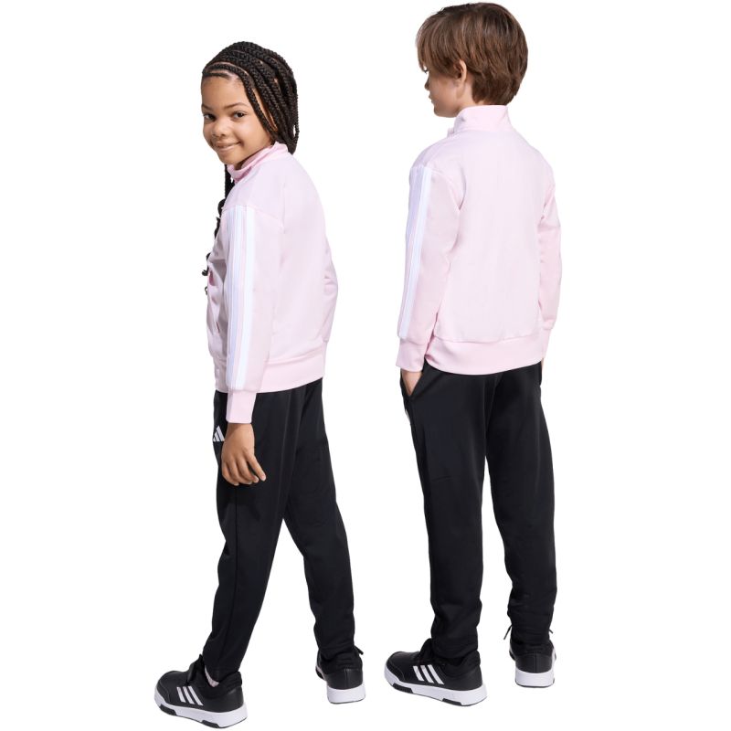 adidas Essentials Climacool Pink and Black Kids Tracksuit JX8771 General