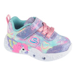 Skechers Unicorn Charmer – Lil Heart Sparkles Purple lila gyerek utcai cipő 303064N-LVMT
