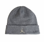 AIR Jordan Cuffed Beanie Carbon Heather Gray - uniwersalny hats