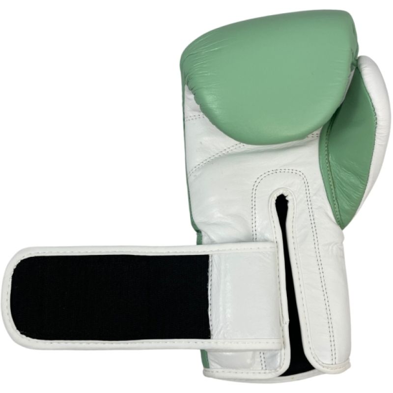 MASTERS FIGHT EQUIPMENT MASTERS RBT-PASTEL green boxing gloves zöld kesztyű 01005-1010