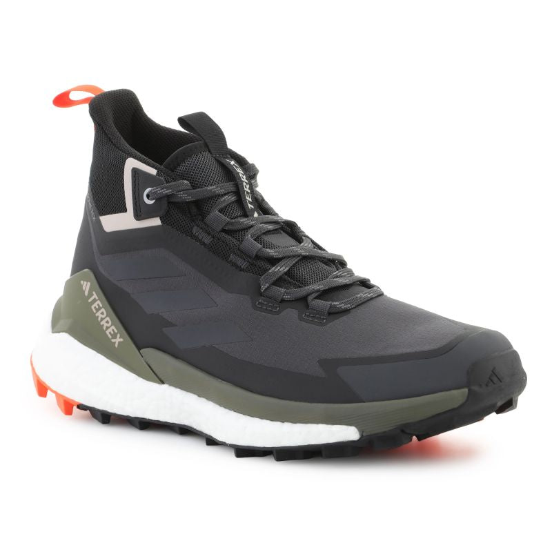 Adidas TERREX Free Hiker 2 GTX hiking - carbon/gray six/core black fekete utcai cipő