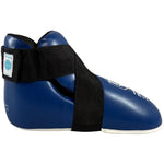 MASTERS FIGHT EQUIPMENT OSK-1 leather foot protectors (WAKO APPROVED) piros védőfelszerelés 03041-02M