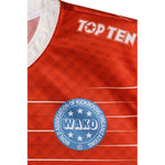TOP TEN "WAKO" light contact (WAKO APPROVED) czerwony+m póló