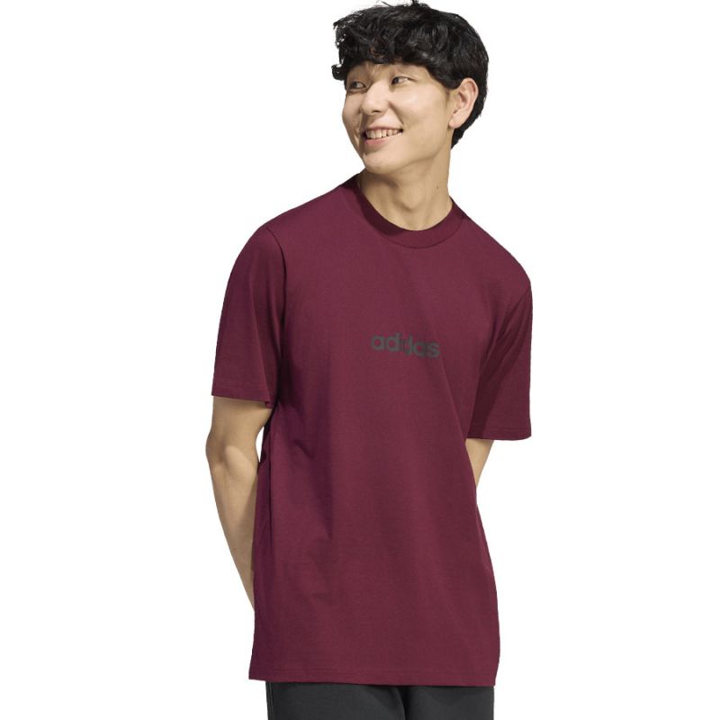 Adidas T-Shirt Single Jersey Linear Tee ruházat KF2393