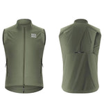 Rockbros Windproof Vest Spring/Autumn Size L - Green zielony \ l vests