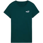 Puma Ess 2 Color Small No. 1 Logo Tee (s) Green 682373 75 Ruházat