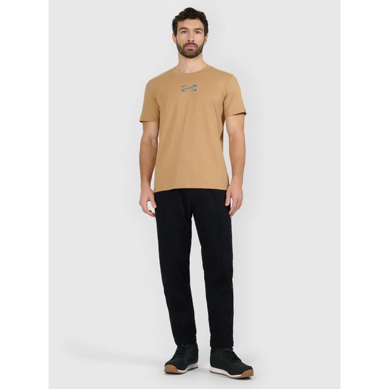Men's regular printed T-shirt 4F 4FRAW25TTSHM3377-83S póló
