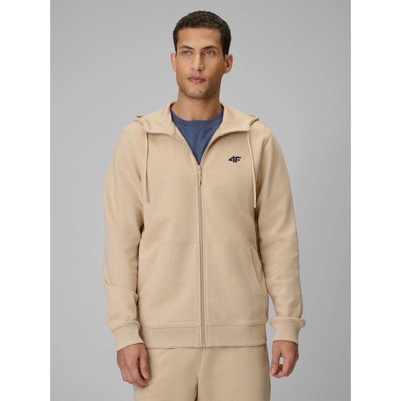 4F Men's zip-up hooded sweatshirt pulóver 4FRSS26TSWSM3106-83S