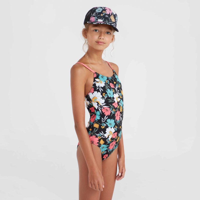 O'Neill O'Neil Mix And Match Cali Swimsuit Jr fekete one piece swimwear, swimwear