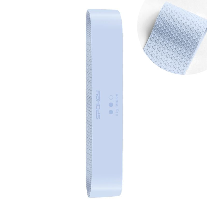 Spokey JUICY medium resistance training band with anti-slip structure edzőfelszerelés SPK-947314