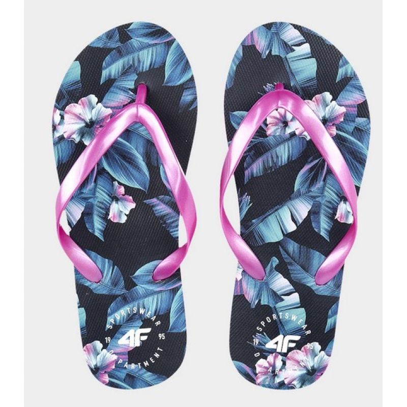 4F Jr 90S fekete flip-flops