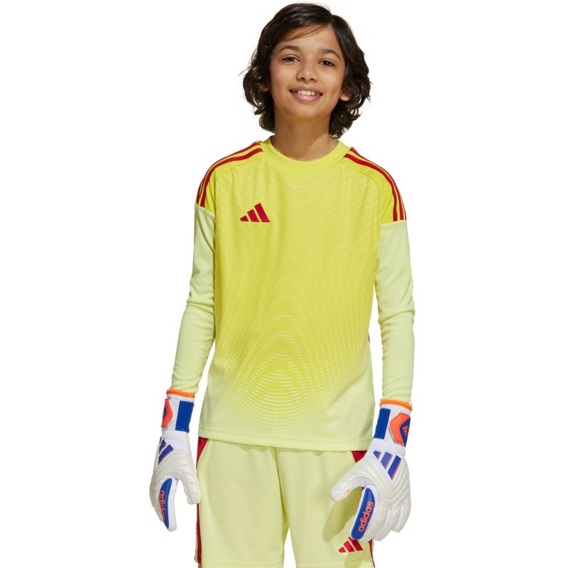 adidas Tiro 25 Competition Long Sleeve Kids' Goalkeeper Jersey Yellow and Red KJN2020 Kiegészítő