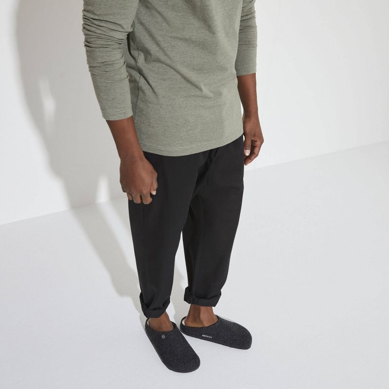 Birkenstock Anthracite wool felt insulated slippers for women/men narrow (1015084) Kiegészítő